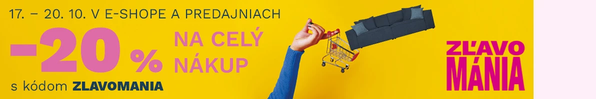 20 % Slevománie 17-20-10-2026