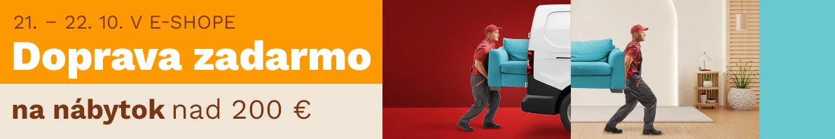 DOPRAVA ZDARMA nad 200€ 21-22-10-2026
