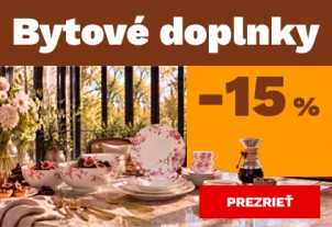 15 % na bytové doplňky 21-25-10-2026