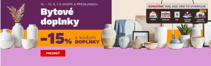 15 % na bytové doplňky 10-12-9-2026