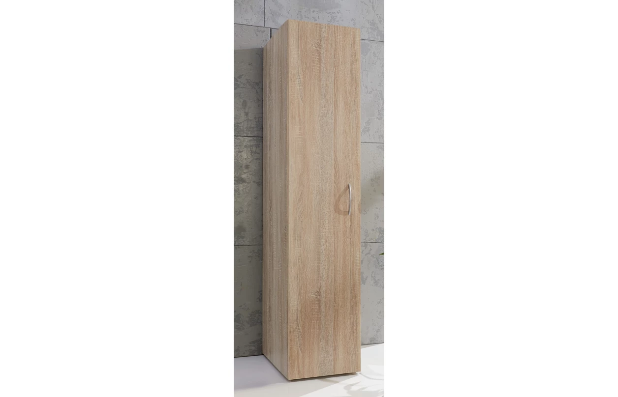 Rohová skriňa Multiraum, 80 cm, dub sonoma 28