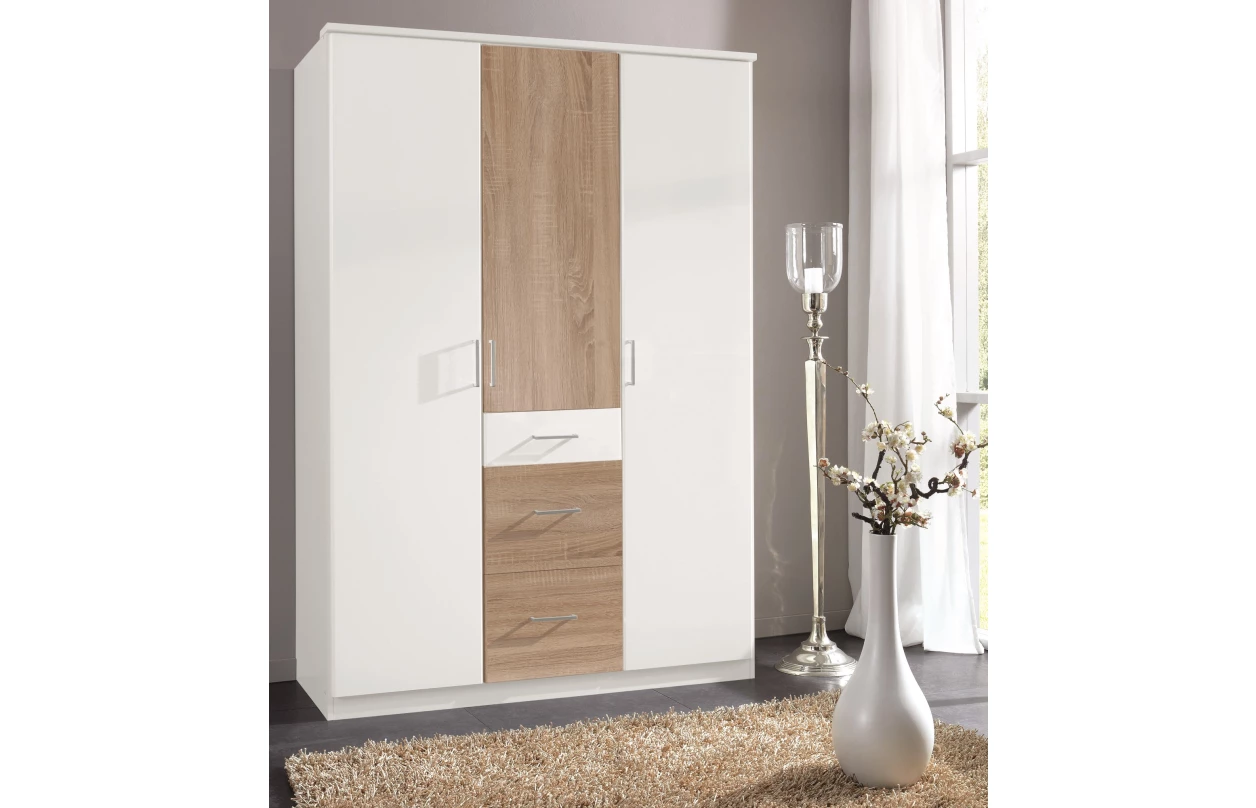Skriňový nadstavec Click, 91 cm, biely 3