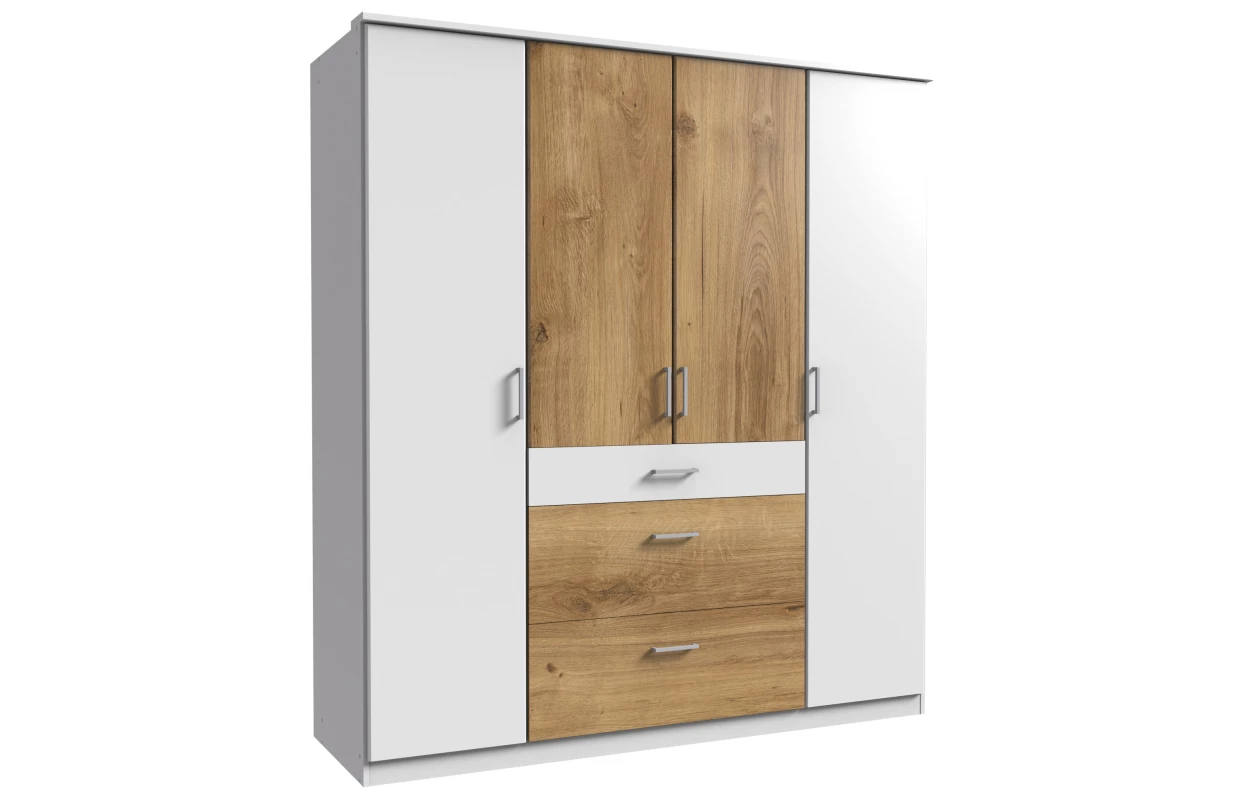 Skriňový nadstavec Click, 91 cm, biely 23