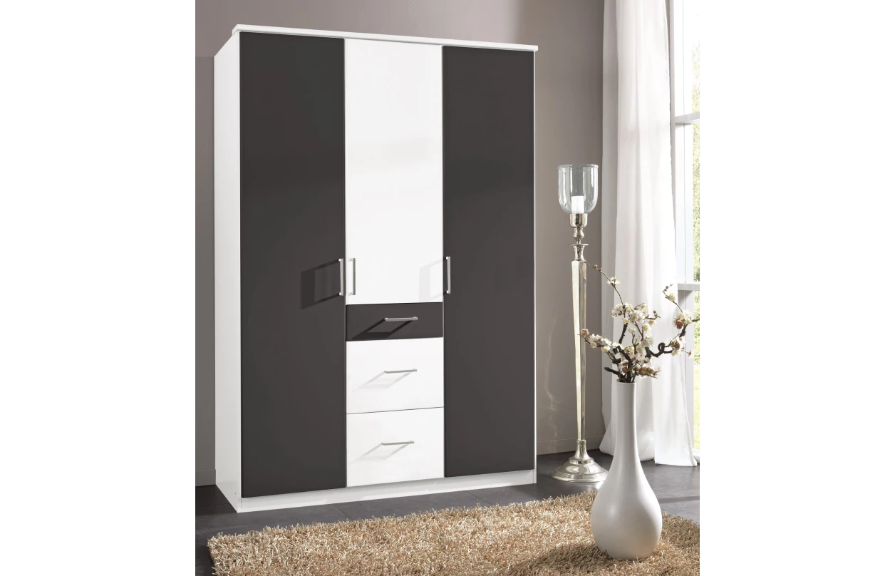 Skriňový nadstavec Click, 135 cm, biely 2