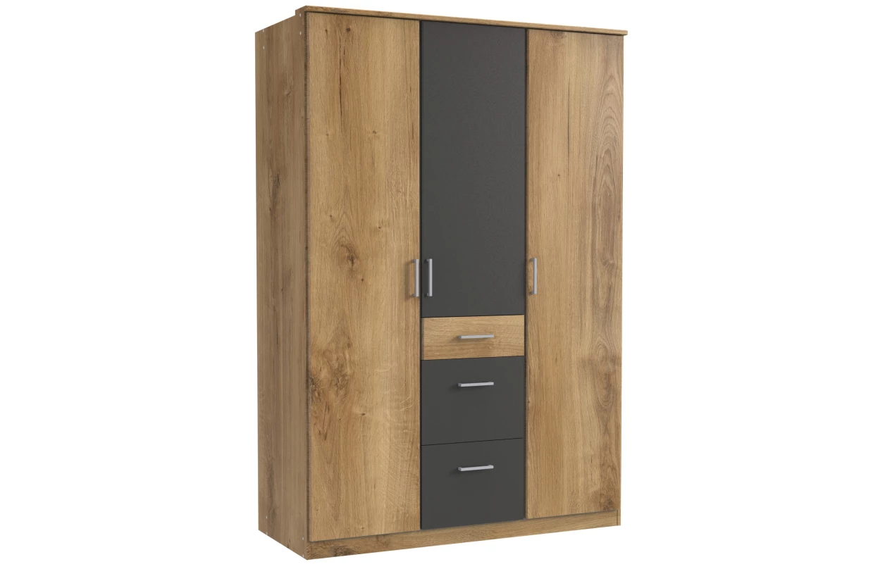 Skriňový nadstavec Click, 135 cm, biely 44
