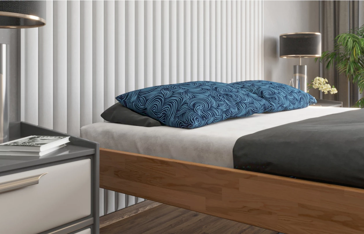 Posteľ Tema Futon 180x200 cm, bielený buk 7
