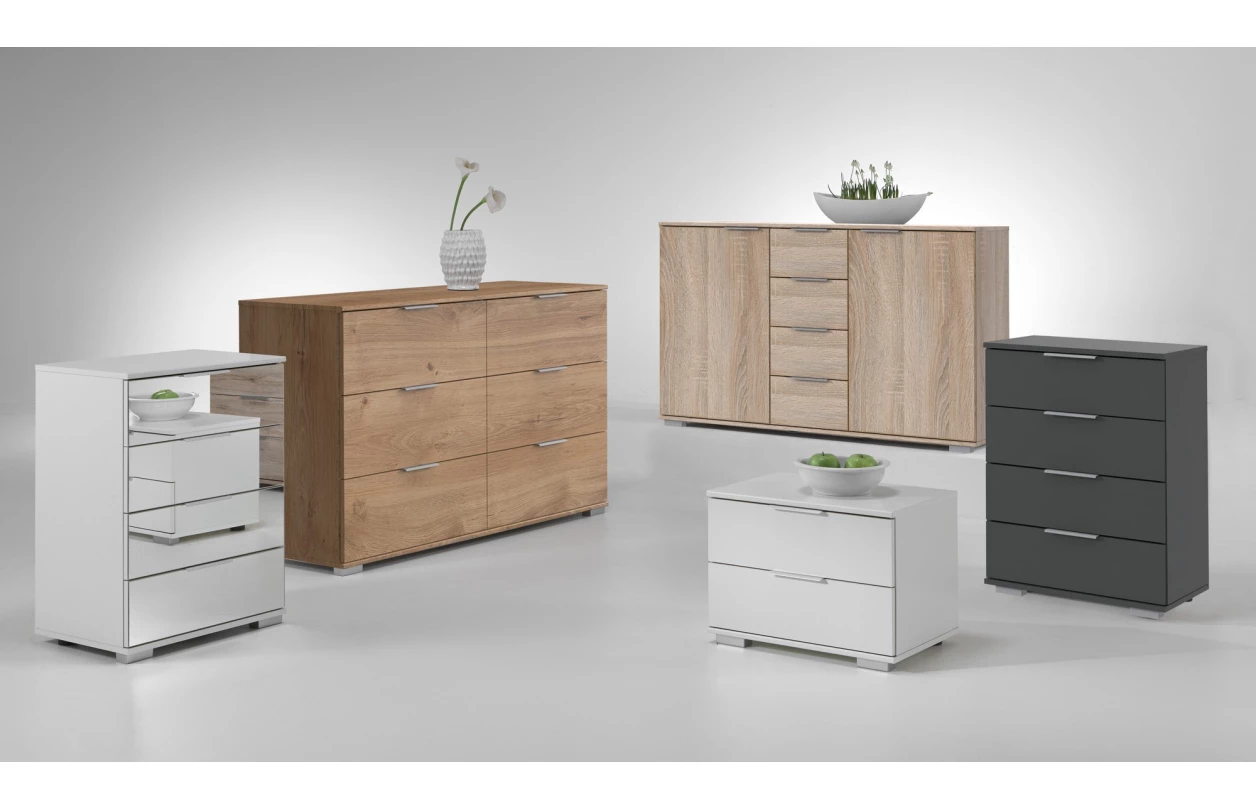 Nočný stolík Easy Plus, 3 zásuvky, dub artisan 29