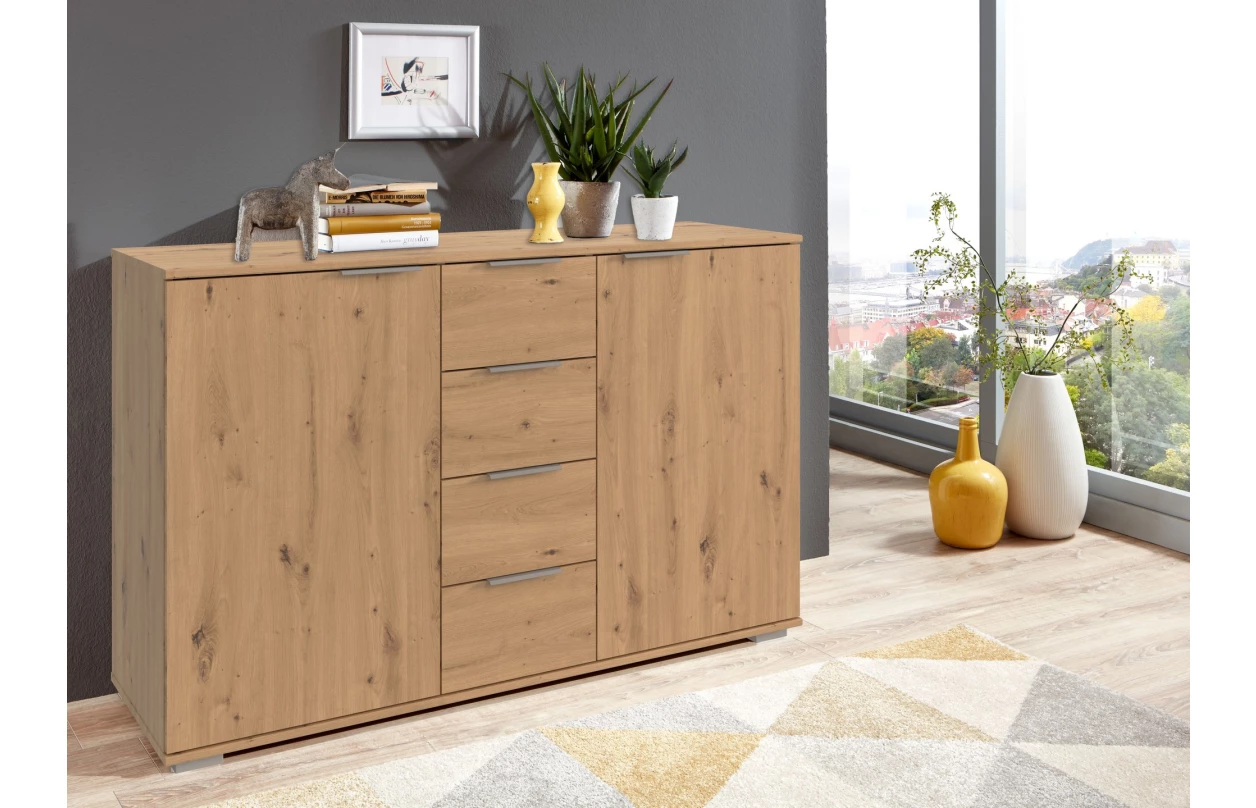 Posteľ Easy Plus 120x200 cm, doskový dub 22