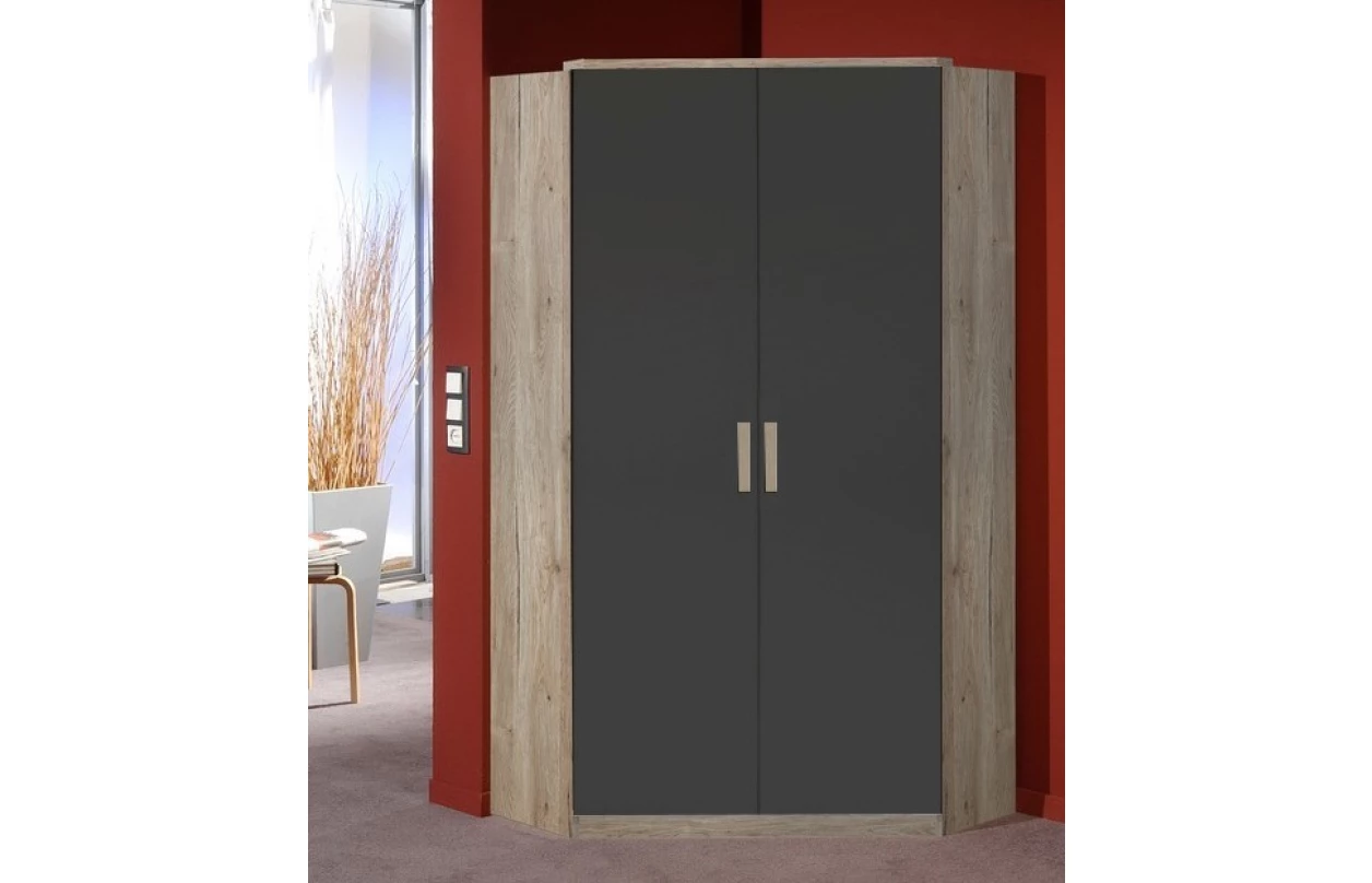 Šatníkový panel Cariba, dub san remo 23