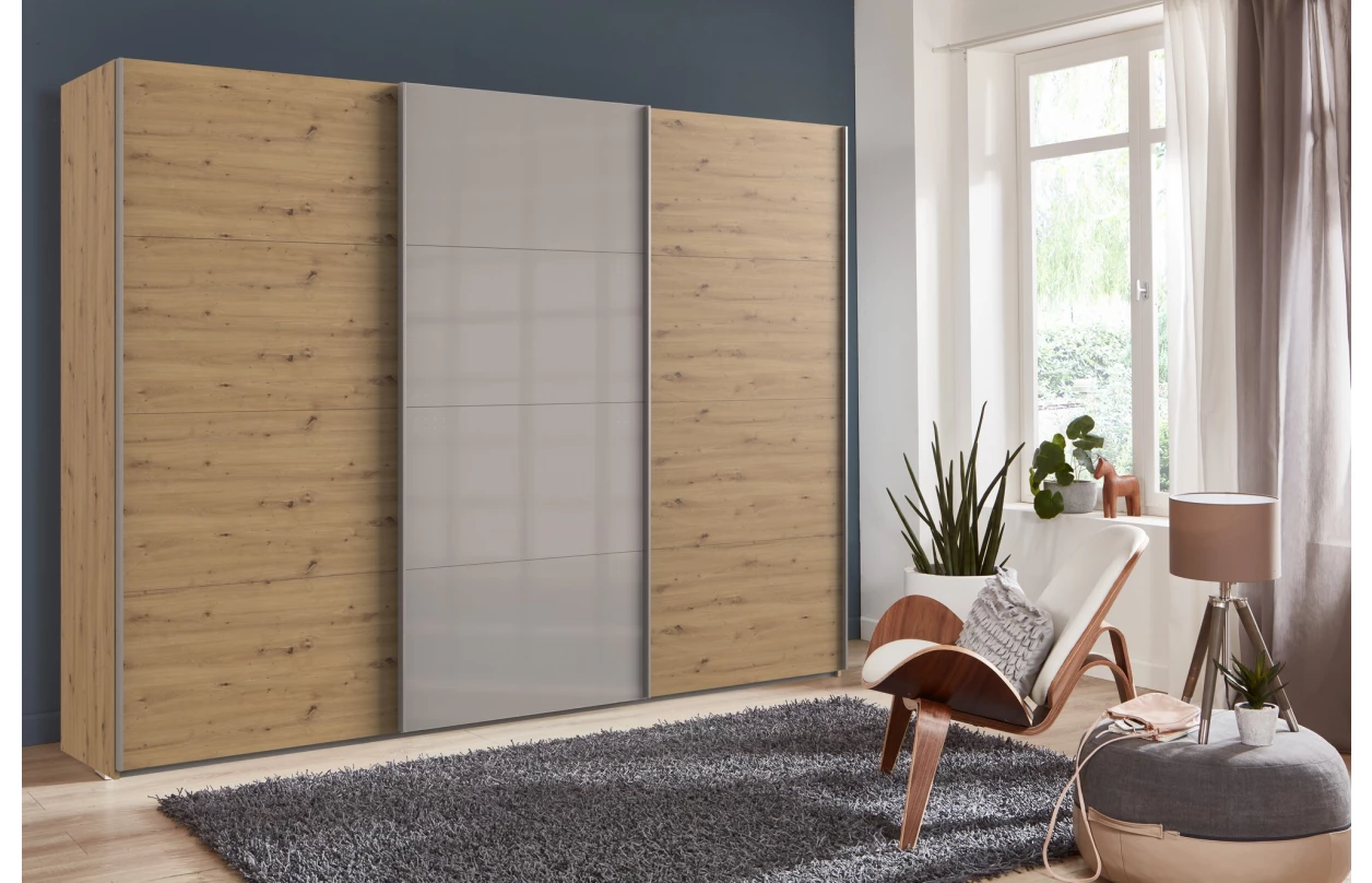 Nočný stolík Easy Plus, 3 zásuvky, alpská biela 17