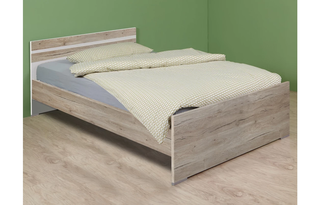 Šatníková skriňa Cariba, 90 cm, dub san remo/biela 15