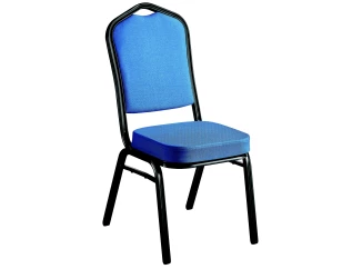 Jedálenská stolička Jazz, modrá látka