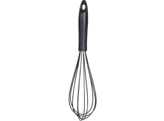 Kuchynská šľahacia metla 30 cm, čierna