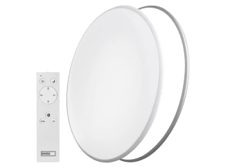 Stropné/nástenné LED osvetlenie Alvi 36 cm s rámčekom, a ovládačom