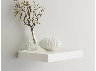 Polica na stenu Shelvy 23,5 cm, biela