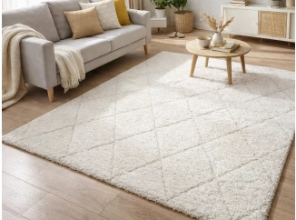 Koberec Ideal Shaggy 80x150 cm, diamant krémový