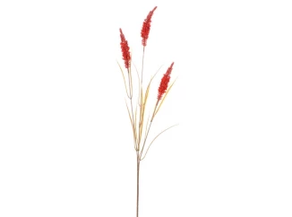 Umelá kvetina Vetva pšenice 75 cm, oranžová