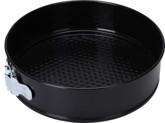 Forma na tortu La Cucina 24 cm, čierna oceľ