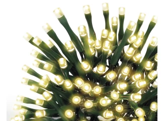 Vianočná reťaz LED 12 m, teplá biela