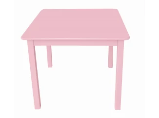 Detský stolík Pantone 60x60 cm, ružový