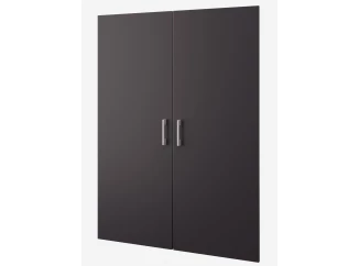 Sada nízkych dverí (2 ks) Lift, antracit