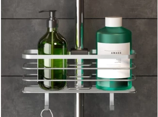 Polica na sprchu Origin Luxy, chrometherm