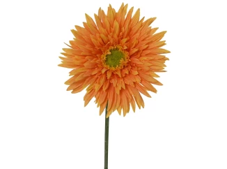 Umelý kvet Chryzantéma 54 cm, oranžová
