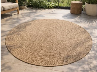 Vonkajší/vnútorný koberec okrúhly Kenzy 120 cm,