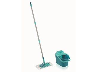 Upratovací set Leifheit PowerClean M, tyrkysový