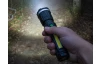 Dobíjacie svietidlo LED Trixline 16 cm, čierna