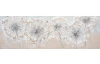 Ručne maľovaný obraz Púpavy páperie 120x40 cm, olejomaľba