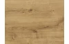 Šatníková skriňa so zrkadlom Cork, 135 cm, doskový dub/grafit