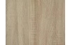 Šatníková skriňa Valencia,155 cm, dub sonoma/biela