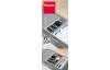 Organizér na príbory UniFit 40-49 cm, šedý