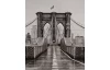 Obraz na plátne Brooklyn Bridge, 150x50 cm