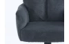 Jedálenská stolička Stephanie, tmavo šedá látka