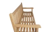 Záhradná lavica Bandung, 3-miestna, teak