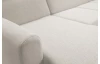 Sedacia súprava Mistic, svetlo béžová látka, tvar U