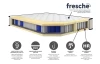 Posteľ Reve 160x200 cm, krémová látka