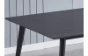 Jedálenský stôl Danny 160x90 cm, imitácia čierneho mramoru