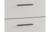 Široká komoda so zásuvkami Meolo 155 cm, dub cremona/béžový kašmír