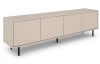 Široká TV skrinka Flax, 200 cm, béžový kašmír