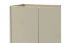 Komoda so zásuvkami Lucky, 95 cm, eukalyptovo zelená/baltský dub