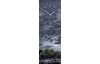 Nástenné hodiny Osamelý strom, 20x60 cm