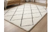 Koberec Ideal Shaggy 160x230 cm, diamant krémový/čierny