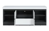 TV skrinka Campania 161 cm, biela/antracit