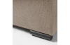 Rohová sedačka Arya, béžová cappuccino šrukturovaná tkanina, pravý roh
