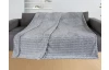 Deka Cashmere touch Big Dots 220x240 cm, strieborná
