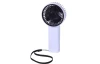 Ručný ventilátor USB nabíjanie, biely, 6,5x14 cm