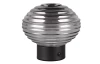 LED stolná lampa nabíjacia Earl 14 cm, dymové sklo